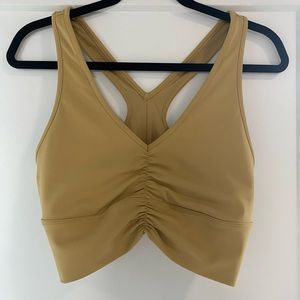 ALO YOGA WILD THING BRA - HONEY | SIZE L